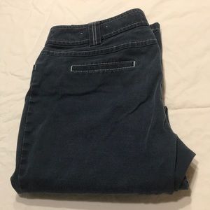 [Ann Taylor Loft] High Rise Blue Size 8 Pants